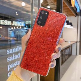 zadný kryt Samsung Galaxy Note 10 Plus - GLITTER ochranný obal Samsung Galaxy Note 10 Plus červený