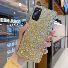zadný kryt Samsung Galaxy Note 10 Plus - GLITTER ochranný obal Samsung Galaxy Note 10 Plus zlatý