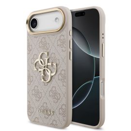zadný kryt Apple iPhone Air - GUESS 4G METAL Ochranný obal pre Apple iPhone Air PINK