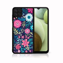 zadný kryt Samsung Galaxy A12 - MY ART Silikónový kryt Samsung Galaxy A12 / M12 FLORA (038)