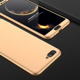 obojstranný kryt, zadný kryt Honor View 10 (Honor V10) - 360° Ochranný obal Honor View 10 (Honor V10) zlatý