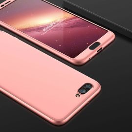 obojstranný kryt, zadný kryt Honor View 10 (Honor V10) - 360° Ochranný obal Honor View 10 (Honor V10) ružový