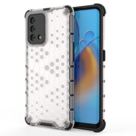 zadný kryt Oppo A74 - HONEYCOMB Ochranný kryt Oppo A74 biely