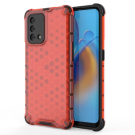zadný kryt Oppo A74 - HONEYCOMB Ochranný kryt Oppo A74 červený