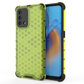 zadný kryt Oppo A74 - HONEYCOMB Ochranný kryt Oppo A74 zelený