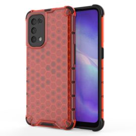 zadný kryt Oppo Reno5 5G - HONEYCOMB Ochranný kryt Oppo Reno5 5G červený