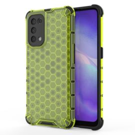 zadný kryt Oppo Reno5 5G - HONEYCOMB Ochranný kryt Oppo Reno5 5G zelený