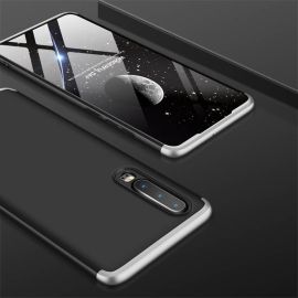 obojstranný kryt, zadný kryt Kryty na mobil - 360° Ochranný obal Huawei P30 čierny (strieborný)