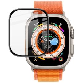 sklo / fólia Apple Watch - IMAK 3D Flexibilné sklo pre Apple Watch Ultra 1 / 2 / 3 49mm