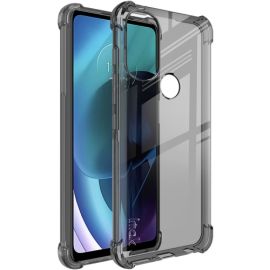 sklo / fólia, zadný kryt Motorola Moto G71 5G - IMAK Ochranný silikónový kryt + fólia Motorola Moto G71 5G čierny