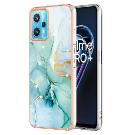 zadný kryt Realme 9 5G - IMD MARBLE Ochranný kryt Realme 9 Pro / Realme 9 5G GREEN