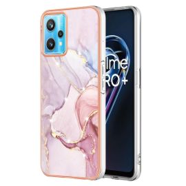 zadný kryt Realme 9 5G - IMD MARBLE Ochranný kryt Realme 9 Pro / Realme 9 5G ROSE GOLD