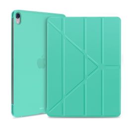 zaklápacie puzdro Apple iPad Pro 11 2020 / 2018 - LEATHER Zaklápací obal Apple iPad Pro 11 2020 / 2018 zelený