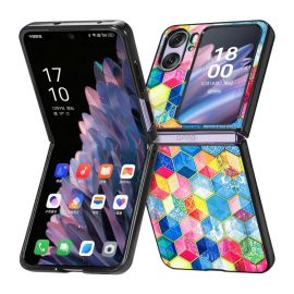 zadný kryt OPPO Find N2 Flip - JSM COLOR Kryt s držiakom Oppo Find N2 Flip CUBE