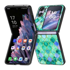 zadný kryt OPPO Find N2 Flip - JSM COLOR Kryt s držiakom Oppo Find N2 Flip CYAN
