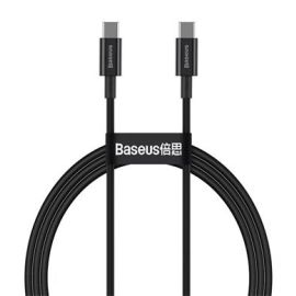 kábel USB káble - BASEUS CATYS-B01 100W Kábel USB Type-C - USB Type-C 1m čierny