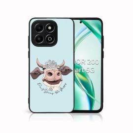zadný kryt Honor 200 Smart 5G - MY ART Ochranný kryt pre Honor 200 Smart 5G HAPPY COW (181)