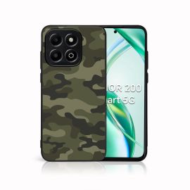 zadný kryt Honor 200 Smart 5G - MY ART Ochranný kryt pre Honor 200 Smart 5G GREEN CAMO (235)