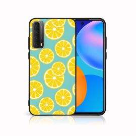 zadný kryt Huawei P Smart 2021 - MY ART Silikónový obal Huawei P Smart 2021 LEMON (121)