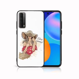 zadný kryt Huawei P Smart 2021 - MY ART Silikónový obal Huawei P Smart 2021 SUMMER (129)