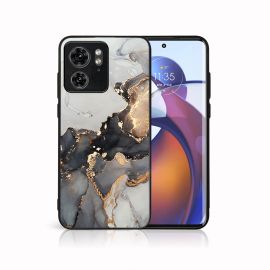 zadný kryt Motorola Edge 40 - MY ART Ochranný kryt pre Motorola Edge 40 GREY MARBLE (140)