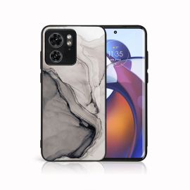 zadný kryt Motorola Edge 40 - MY ART Ochranný kryt pre Motorola Edge 40 BLACK INK (146)