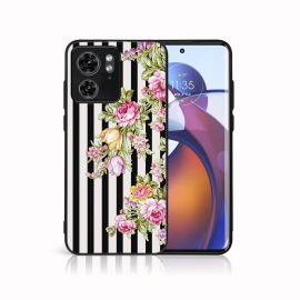 zadný kryt Motorola Edge 40 - MY ART Ochranný kryt pre Motorola Edge 40 STRIPS (176)