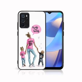zadný kryt Oppo A16 / A16s - MY ART Ochranný obal Oppo A16 / A16s FAMILY-MOM (119)