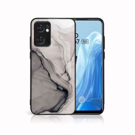 zadný kryt Oppo Reno7 5G - MY ART Ochranný obal Oppo Reno7 5G BLACK INK (146)