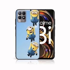 zadný kryt Realme 8i - MY ART Silikónový obal Realme 8i MIMONI (021)