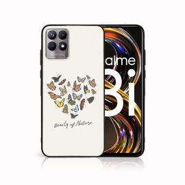 zadný kryt Realme 8i - MY ART Silikónový obal Realme 8i BUTTERFLIES (240)