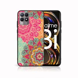zadný kryt Realme 8i - MY ART Silikónový obal Realme 8i MANDALA (043)