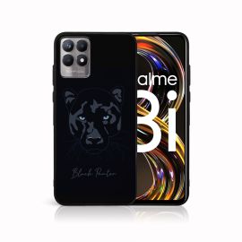 zadný kryt Realme 8i - MY ART Silikónový obal Realme 8i PANTHER (245)