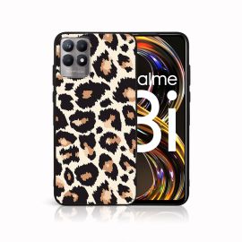 zadný kryt Realme 8i - MY ART Silikónový obal Realme 8i LEOPARD PRINT (238)