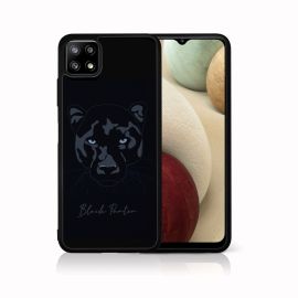 zadný kryt Samsung Galaxy A22 5G - MY ART Silikónový kryt Samsung Galaxy A22 5G PANTHER (245)