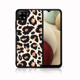 zadný kryt Samsung Galaxy A22 5G - MY ART Silikónový kryt Samsung Galaxy A22 5G LEOPARD PRINT (238)