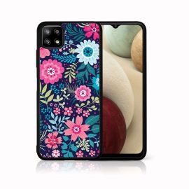zadný kryt Samsung Galaxy A22 5G - MY ART Silikónový kryt Samsung Galaxy A22 5G FLORA (038)