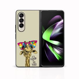 zadný kryt Samsung Galaxy Z Fold4 5G - MY ART Ochranný kryt pre Samsung Galaxy Z Fold4 5G GIRAFFE (180)