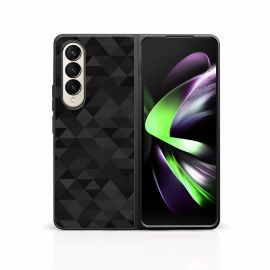 zadný kryt Samsung Galaxy Z Fold4 5G - MY ART Ochranný kryt pre Samsung Galaxy Z Fold4 5G BLACK TRIANGLES (232)