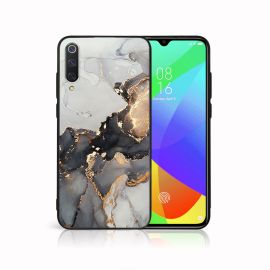 zadný kryt Xiaomi Mi 9 SE - MY ART Ochranný obal Xiaomi Mi 9 SE -GREY MARBLE (140)
