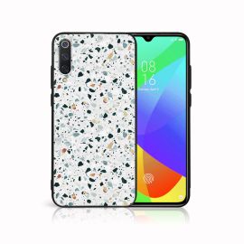 zadný kryt Xiaomi Mi 9 SE - MY ART Ochranný obal Xiaomi Mi 9 SE -GREY TERRAZZO (163)