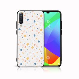 zadný kryt Xiaomi Mi 9 SE - MY ART Ochranný obal Xiaomi Mi 9 SE -ORANGE TERRAZZO (165)