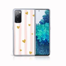 zadný kryt Samsung Galaxy S20 FE - MY ART Ochranný kryt Samsung Galaxy S20 FE HEARTS (006)