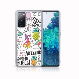 zadný kryt Samsung Galaxy S20 FE - MY ART Ochranný kryt Samsung Galaxy S20 FE UNICORN (063)