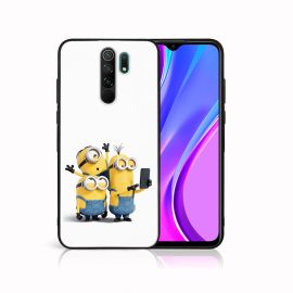 zadný kryt Xiaomi Redmi 9 - MY ART Silikónový obal Xiaomi Redmi 9 MINIONS SELFIE (022)