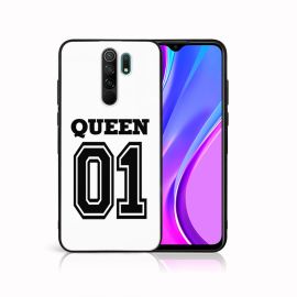 zadný kryt Xiaomi Redmi 9 - MY ART Silikónový obal Xiaomi Redmi 9 QUEEN (030)