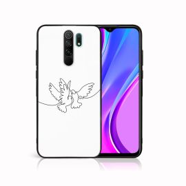 zadný kryt Xiaomi Redmi 9 - MY ART Silikónový obal Xiaomi Redmi 9 DOVE (031)