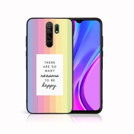 zadný kryt Xiaomi Redmi 9 - MY ART Silikónový obal Xiaomi Redmi 9 REASONS (040)