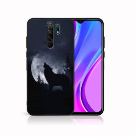 zadný kryt Xiaomi Redmi 9 - MY ART Silikónový obal Xiaomi Redmi 9 WOLF (247)
