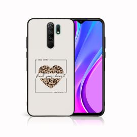 zadný kryt Xiaomi Redmi 9 - MY ART Silikónový obal Xiaomi Redmi 9 WILD HEART (241)